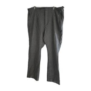Old Navy Gray Herringbone Polished Pixie Skinny High Rise Pants‎ Womans Size 16